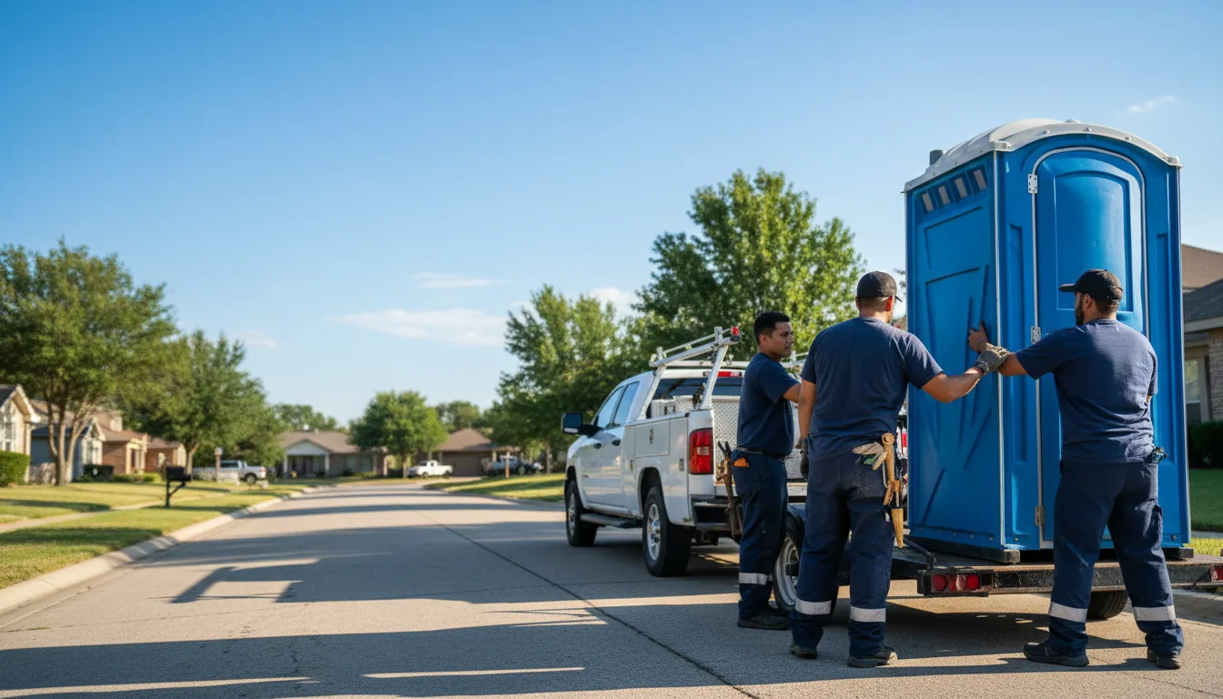 Portable Toilet Rental in Lyndon, IL near me